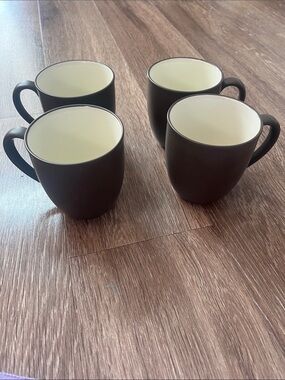 Noritake Colorwave Chocolate brown Ceramic Mug  - Set of 4